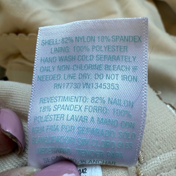 Kona Sol Leopard Print Tortoise Ring Racer Back One Piece Swimsuit Size Medium - Picture 15 of 16